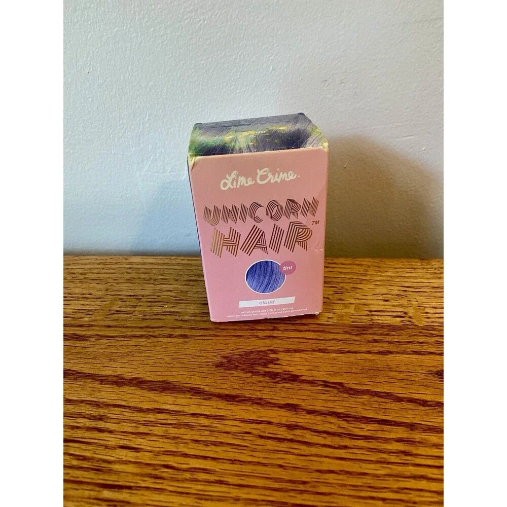 Lime Crime Unicorn Hair Dye TINT Semi Permanent CLOUD 6.76 Fl oz New Blue